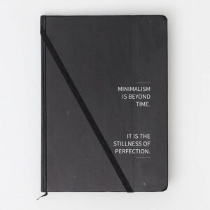 Sổ tay Crabit Grid Minimalism - The Black Book 130GSM 1571001