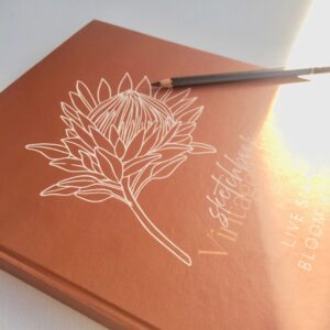 Sổ tay Crabit Sketchbook - Florist (Hoa Nâu) 1960002