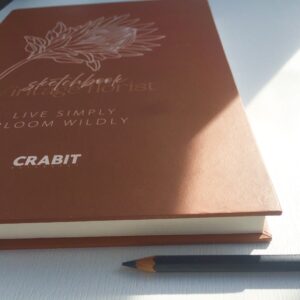 Sổ tay Crabit Sketchbook - Florist (Hoa Nâu) 1960002