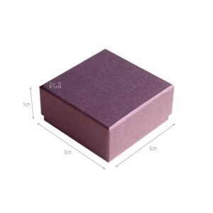 Hộp giấy đựng cài áo 11x11x5cm RYA 290143