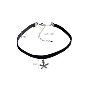 Dây choker mặt hình hoa RYA 75032-1