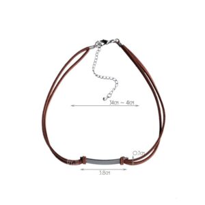 Dây choker mặt hình chữ nhật RYA 75038-1