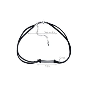 Dây choker mặt hình chữ nhật RYA 75038-2