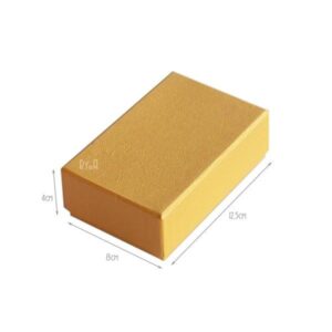 Hộp giấy 12.5x8x4cm (vàng) RYA 290122